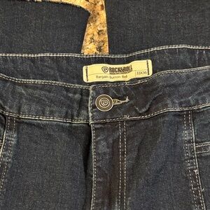 Rock & Roll Women's Dark Blue Flare Jeans